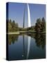 The Gateway Arch-null-Stretched Canvas