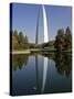 The Gateway Arch-null-Stretched Canvas