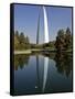 The Gateway Arch-null-Framed Stretched Canvas