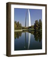 The Gateway Arch-null-Framed Photographic Print