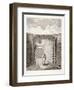 The Gateway at Charterhouse, Finsbury, London, C1800-John Barlow-Framed Giclee Print
