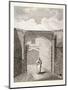 The Gateway at Charterhouse, Finsbury, London, C1800-John Barlow-Mounted Giclee Print