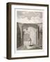 The Gateway at Charterhouse, Finsbury, London, C1800-John Barlow-Framed Giclee Print