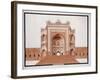 The Gateway at Futtypore, Sicri, C. 1815-null-Framed Giclee Print