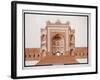 The Gateway at Futtypore, Sicri, C. 1815-null-Framed Giclee Print