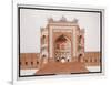 The Gateway at Futtypore, Sicri, C. 1815-null-Framed Giclee Print