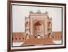 The Gateway at Futtypore, Sicri, C. 1815-null-Framed Giclee Print