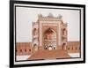 The Gateway at Futtypore, Sicri, C. 1815-null-Framed Giclee Print