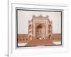 The Gateway at Futtypore, Sicri, C. 1815-null-Framed Giclee Print