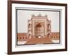 The Gateway at Futtypore, Sicri, C. 1815-null-Framed Giclee Print