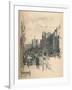 The Gateway of St. Jamess Palace from St. Jamess Street, 1902-Thomas Robert Way-Framed Giclee Print