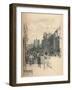 The Gateway of St. Jamess Palace from St. Jamess Street, 1902-Thomas Robert Way-Framed Giclee Print