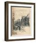 The Gateway of St. Jamess Palace from St. Jamess Street, 1902-Thomas Robert Way-Framed Giclee Print