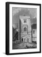 The Gateway of the Palace at Cawood (Cawood Castle), 1830-null-Framed Premium Giclee Print