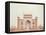 The Gateway of the Taj, Agra School, circa 1815-null-Framed Stretched Canvas