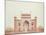 The Gateway of the Taj, Agra School, circa 1815-null-Mounted Giclee Print