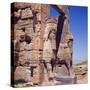 The Gateway of Xerxes, Persepolis, Iran, Middle East-Robert Harding-Stretched Canvas