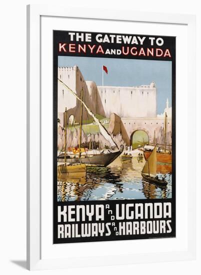 The Gateway to Kenya and Uganda-W.H.M. Paterson-Framed Giclee Print