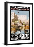 The Gateway to Kenya and Uganda-W.H.M. Paterson-Framed Giclee Print