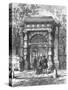 The Gateway to St Giless, 1897-null-Stretched Canvas