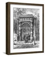 The Gateway to St Giless, 1897-null-Framed Giclee Print