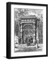The Gateway to St Giless, 1897-null-Framed Giclee Print