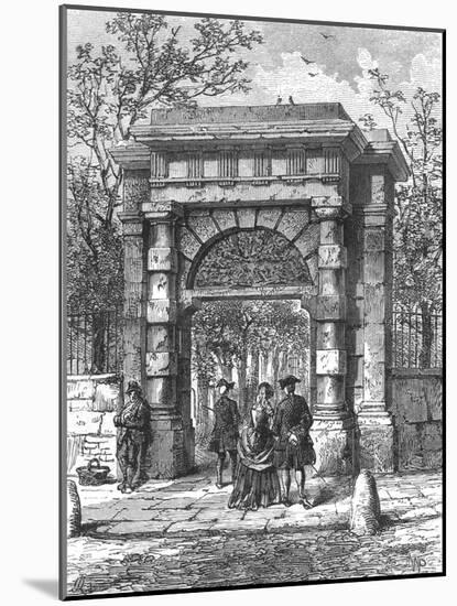 The Gateway to St Giless, 1897-null-Mounted Giclee Print