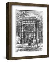 The Gateway to St Giless, 1897-null-Framed Giclee Print