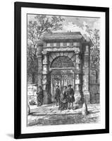 The Gateway to St Giless, 1897-null-Framed Premium Giclee Print