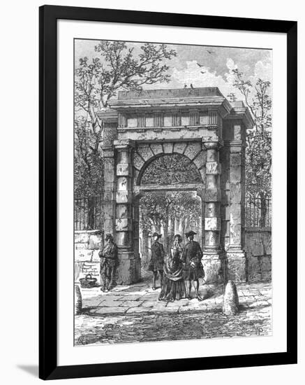 The Gateway to St Giless, 1897-null-Framed Premium Giclee Print