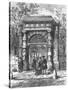 The Gateway to St Giless, 1897-null-Stretched Canvas