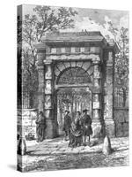 The Gateway to St Giless, 1897-null-Stretched Canvas