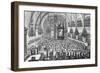 The Gathering in the Synagogue, 1705-null-Framed Giclee Print