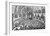 The Gathering in the Synagogue, 1705-null-Framed Giclee Print