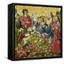 The Gathering of Manna-Dieric Umkreis Bouts-Framed Stretched Canvas