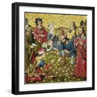 The Gathering of Manna-Dieric Umkreis Bouts-Framed Giclee Print