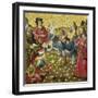 The Gathering of Manna-Dieric Umkreis Bouts-Framed Giclee Print