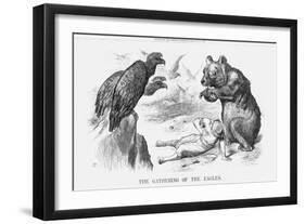 The Gathering of the Eagles, 1877-Joseph Swain-Framed Giclee Print