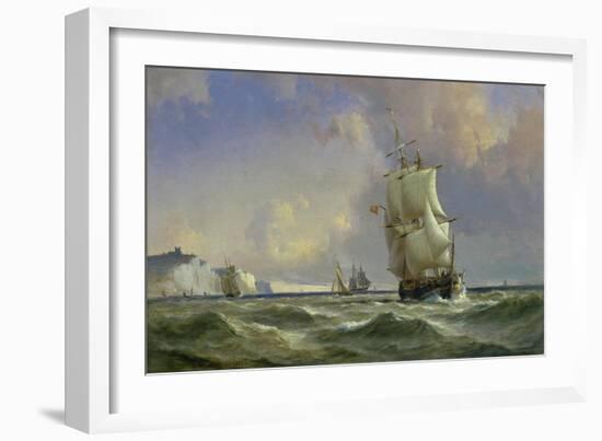 The Gathering Storm, 1853-Anton Melbye-Framed Giclee Print