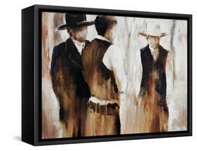 The Gathering-Sydney Edmunds-Framed Stretched Canvas