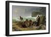 The Gaulish Coastguards, 1888-Jean Jules Antoine Lecomte du Nouy-Framed Giclee Print
