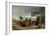 The Gaulish Coastguards, 1888-Jean Jules Antoine Lecomte du Nouy-Framed Giclee Print