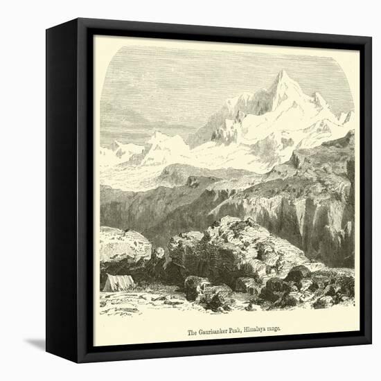 The Gaurisanker Peak, Himalaya Range-null-Framed Stretched Canvas