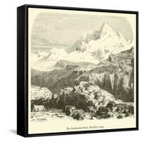 The Gaurisanker Peak, Himalaya Range-null-Framed Stretched Canvas