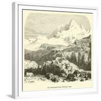 The Gaurisanker Peak, Himalaya Range-null-Framed Giclee Print