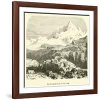 The Gaurisanker Peak, Himalaya Range-null-Framed Giclee Print