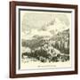 The Gaurisanker Peak, Himalaya Range-null-Framed Giclee Print