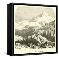 The Gaurisanker Peak, Himalaya Range-null-Framed Stretched Canvas