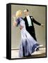 The Gay Divorce, Ginger Rogers, Fred Astaire, 1934-null-Framed Stretched Canvas