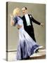 The Gay Divorce, Ginger Rogers, Fred Astaire, 1934-null-Stretched Canvas